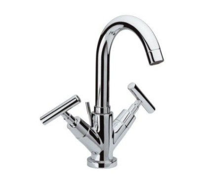 TILLY Monoforo lavabo con scarico finitura cromo