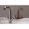 TILLY Monoforo lavabo con scarico finitura cromo