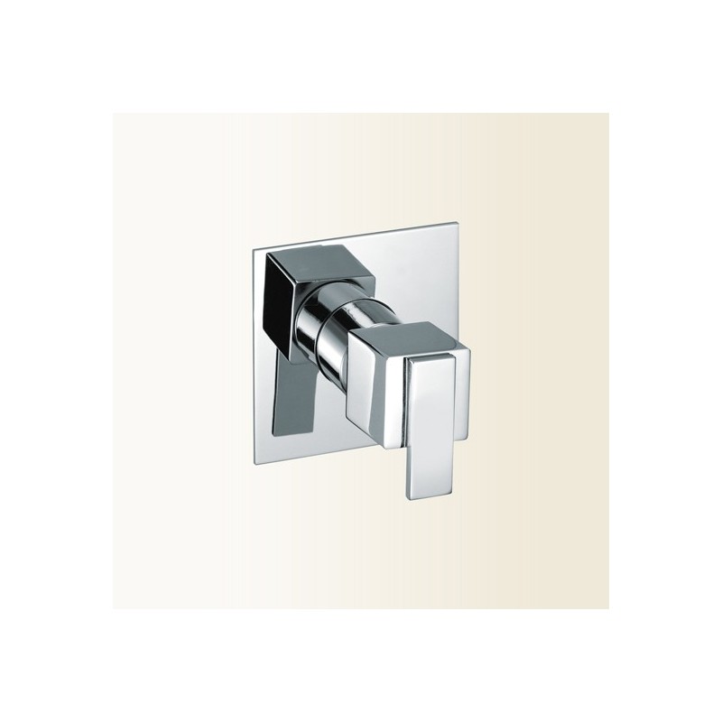 KLIP solo deviatore a 2 uscite finitura cromo