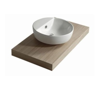 EDEN lavabo tondo cm 48 da appoggio.