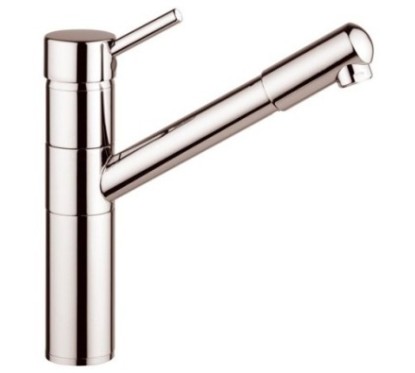 HI-TECH miscelatore lavello cucina finitura nickel spazzolato