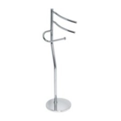 DUEMILA PLUS Piantana con 2 portasalviette e porta rotolo