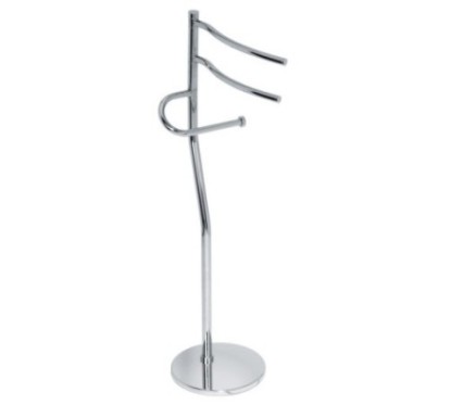 DUEMILA PLUS Piantana con 2 portasalviette e porta rotolo