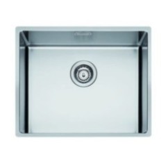 MAKI R lavello in acciaio inox a una vasca finitura satinato