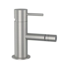 TOKYO STEEL Miscelatore monocomando bidet in acciaio inox senza scarico