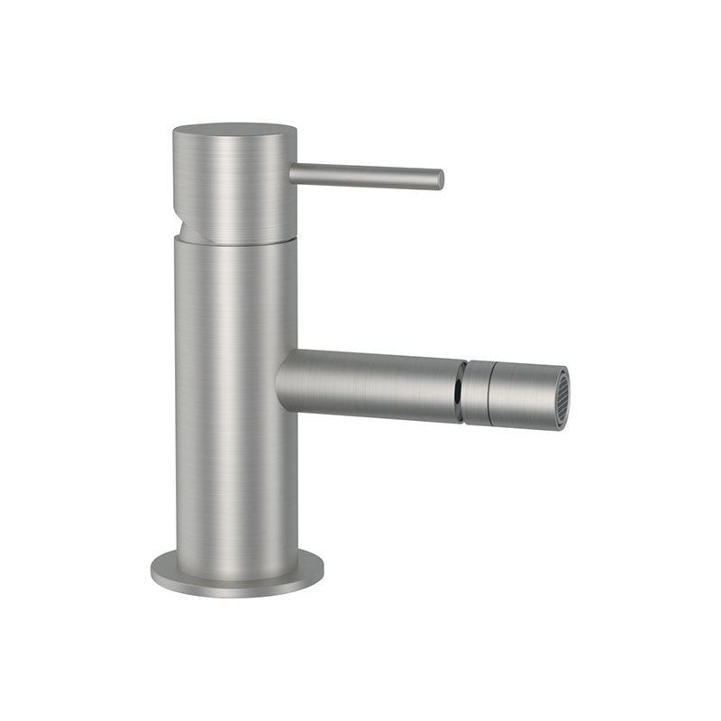 TOKYO STEEL Miscelatore monocomando bidet in acciaio inox senza scarico