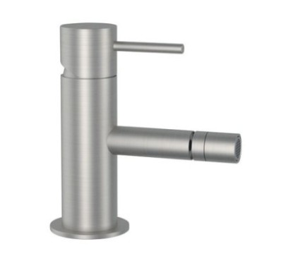 TOKYO STEEL Miscelatore monocomando bidet in acciaio inox senza scarico