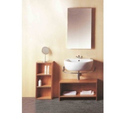 ONO rubinetto inox monoblocco lavabo