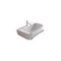 MEG11 lavabo sospeso cm 75x44  monoforo