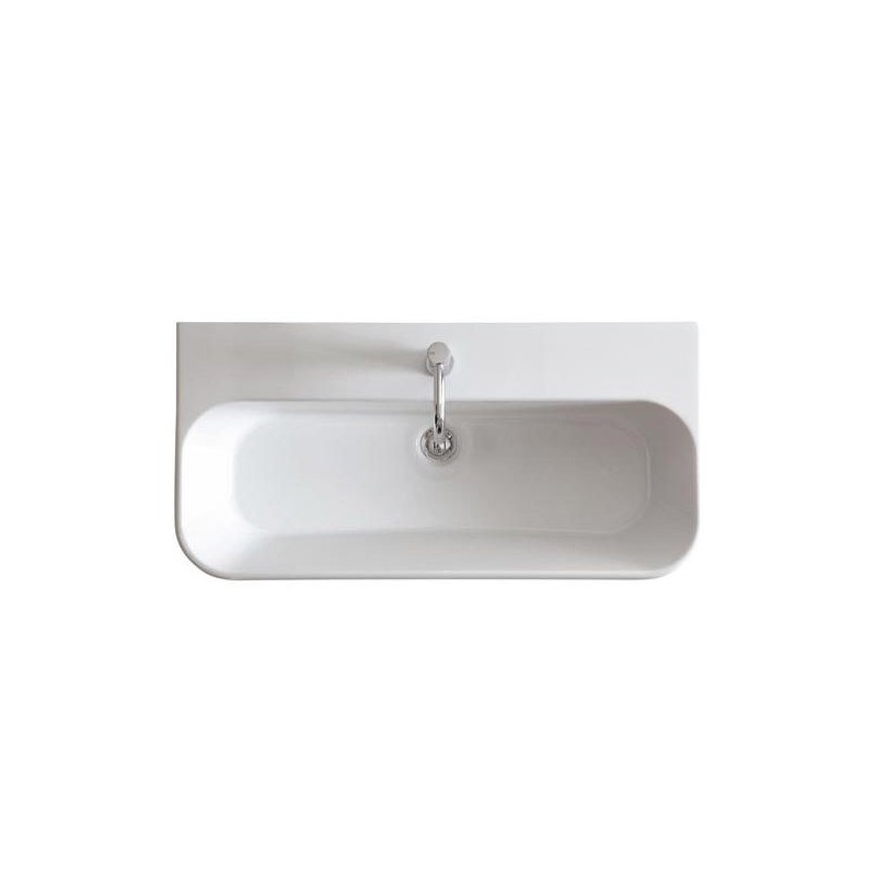 MEG11 lavabo sospeso cm 75x44  monoforo