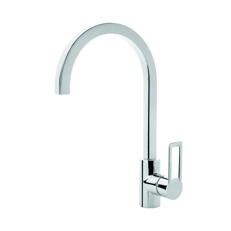 JACOB monocomando per lavello finitura cromo