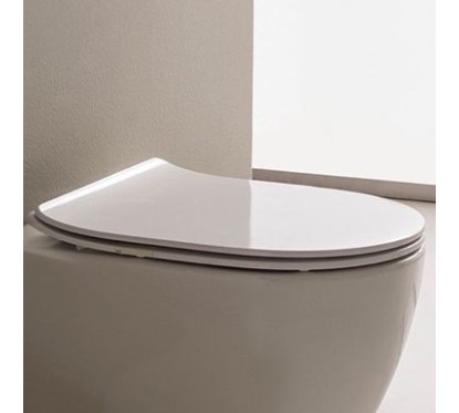 MOON SLIM coprivaso bianco