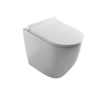 DREAM vaso con scarico traslato finitura bianco