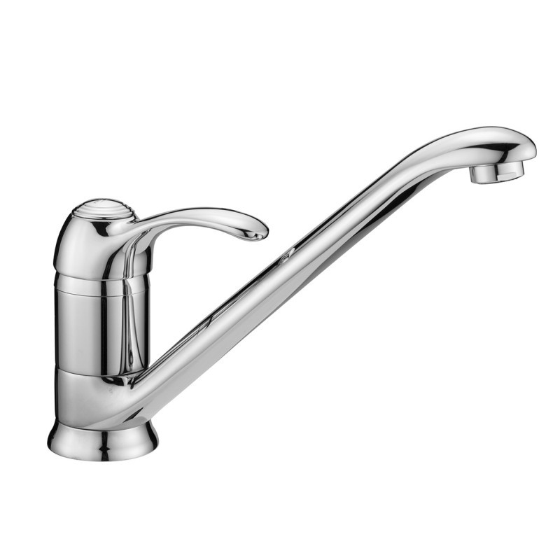 ROYAL Monocomando lavello canna bassa finitura bronzato