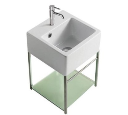PLUS DESIGN lavabo 30x30 con foro