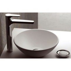 OMEGA monocomando lavabo alto XL finitura cromo