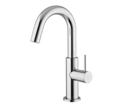 MODA Monocomando lavabo con piletta click-clack finitura cromo