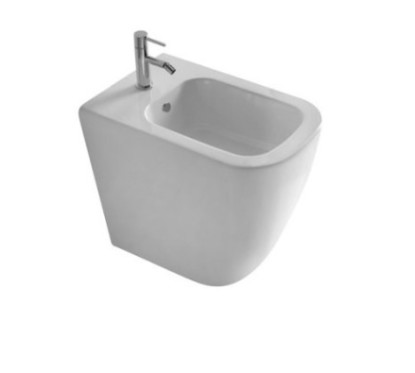 MEG11 bidet a terra monoforo finitura bianco