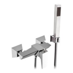 SPEED monocomando doccia esterno con kit doccia finitura cromo