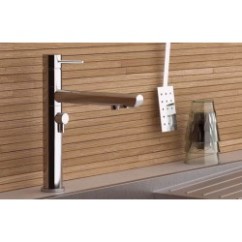 ACQUA DEPURATA miscelatore lavello a 3 vie finitura cromo