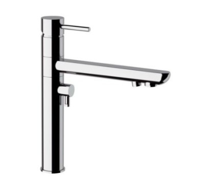 ACQUA DEPURATA miscelatore lavello a 3 vie finitura cromo