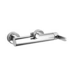 SALLY Monocomando doccia esterno con attacco superiore e deviatore integrato finitura dorato