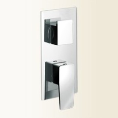 H2Q miscelatore monocomando doccia incasso con deviatore a 4 uscite finitura cromo