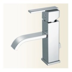 KLIP miscelatore monocomando lavabo con scarico automatico finitura nickel spazzolato
