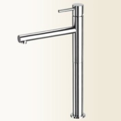 HEOS Miscelatore per lavabo con prolunga 130 mm e bocca lunga finitura cromo