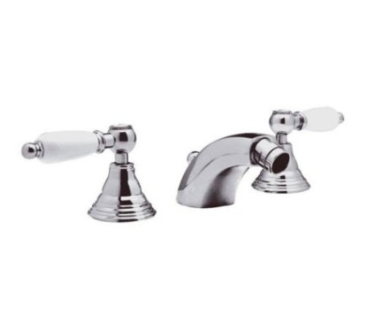 RETRO' Batteria bidet con scarico finitura cromo