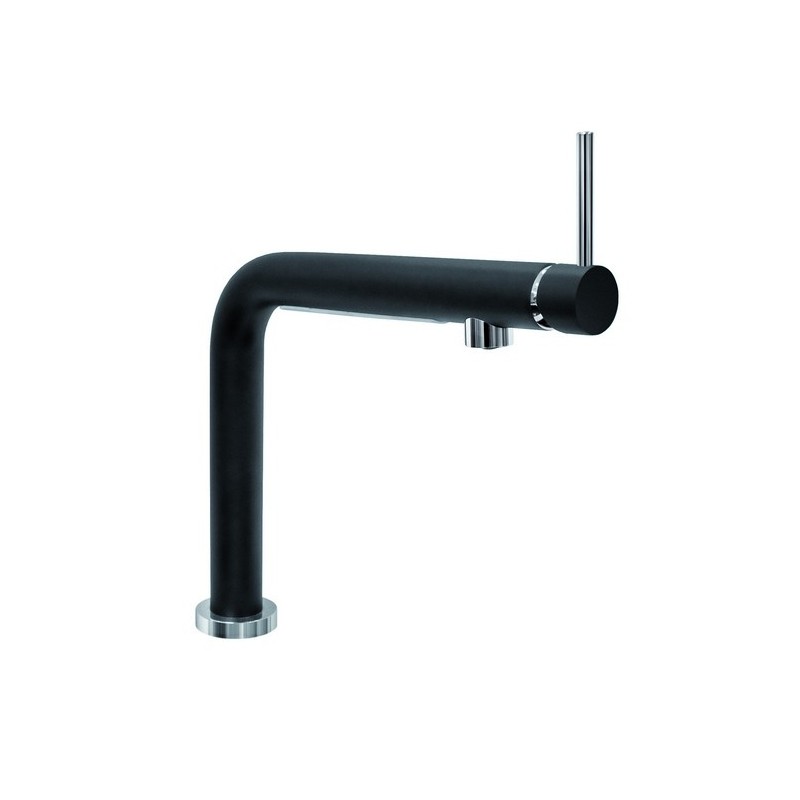 LUMIX miscelatore monocomando con luce LED e interruttore TOUCH finitura cromo