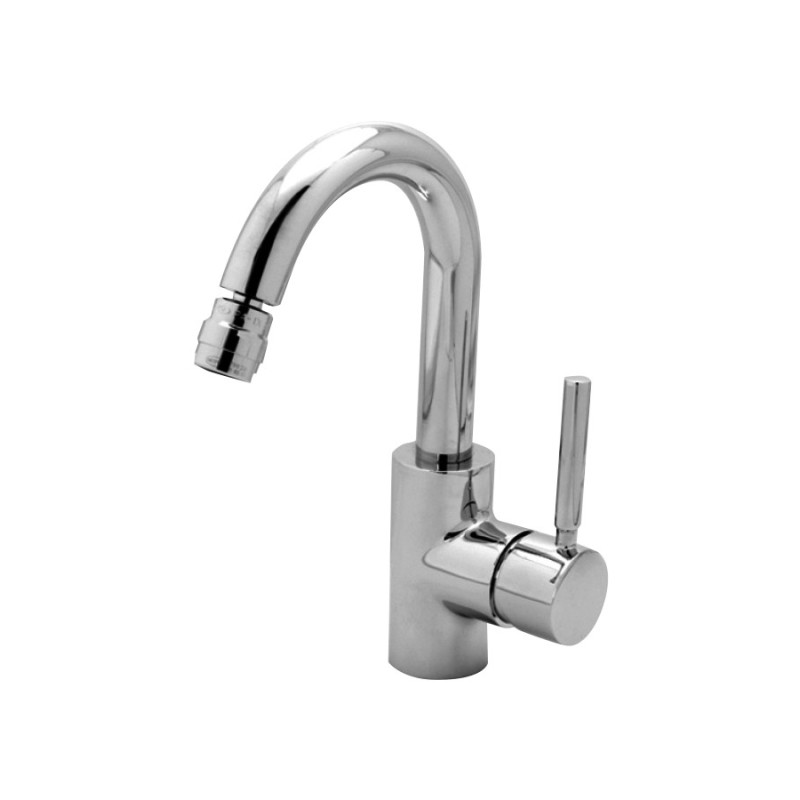 JACKIE miscelatore monocomando per bidet bocca girevole finitura cromo