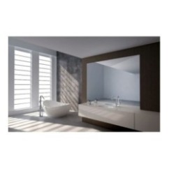 JACKIE miscelatore monocomando per lavabo bocca girevole finitura cromo