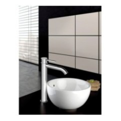 JACKIE miscelatore monocomando per lavabo alto finitura cromo