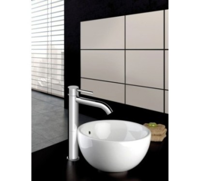 JACKIE miscelatore monocomando per lavabo alto finitura cromo