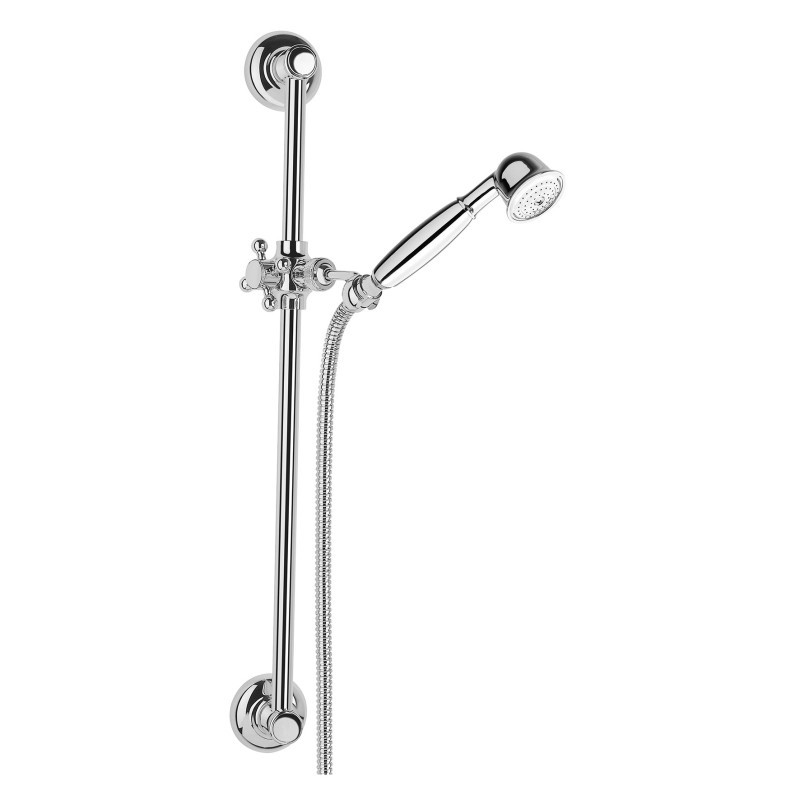 Saliscendi completo finitura nichel antico