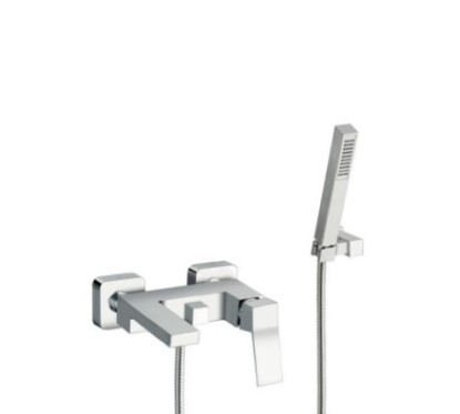 RUBINO monocomando vasca con duplex finitura cromo