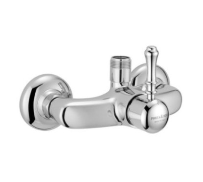 DALI' Monocomando doccia esterno con attacco superiore finitura nichel antico