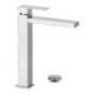 SKYLINE monocomando lavabo alto XL con scarico finitura cromo