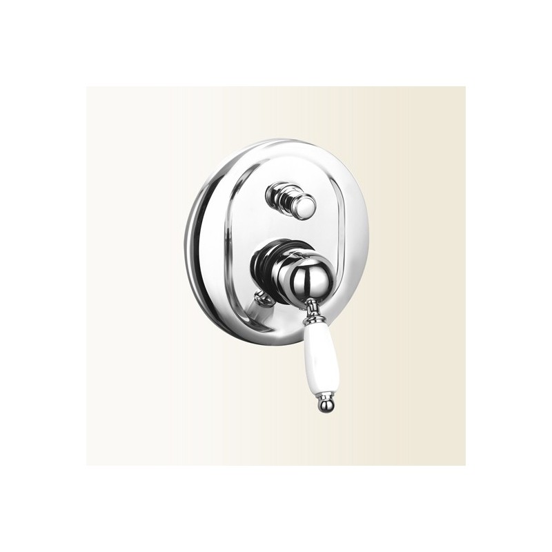 PARENTESI miscelatore monocomando doccia incasso con deviatore finitura cromo-oro