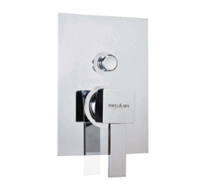 PRETTY Monocomando doccia incasso con deviatore finitura cromo