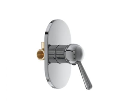 ERICE Monocomando doccia incasso finitura cromo