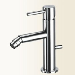 HEOS Miscelatore monocomando per bidet finitura nickel spazzolato