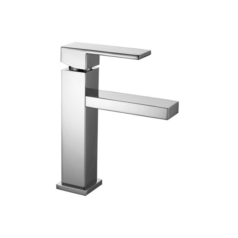 SLIM miscelatore monocomando per lavabo finitura white gold