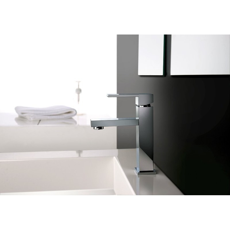 SLIM miscelatore monocomando per lavabo finitura matt gold