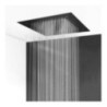 RAIN Soffione ad incasso quadro 300x300 in acciaio inox finitura satinato