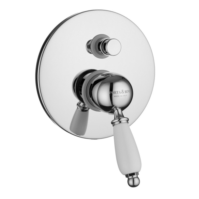 NEW OLD Monocomando doccia incasso con deviatore finitura cromo