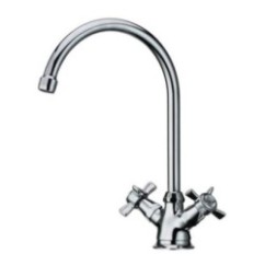 BIJOU monoforo lavello bocca a P diam. 18 finitura rame