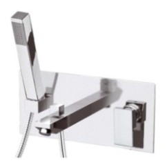 SKYLINE miscelatore vasca da incasso finitura cromo