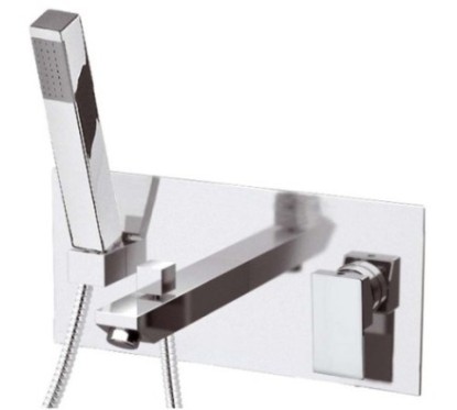 SKYLINE miscelatore vasca da incasso finitura cromo